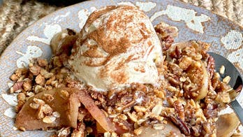 Fried apple crisp recipe is a cinnamon-rich dessert fit for the fall