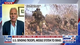 US deploying air defense system, troops to Israel is forward-thinking: Vice Admiral James Syring  - Fox News