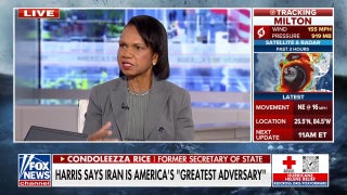 Condoleezza Rice doubles down on Iran being a US adversary: 'Plenty of threats to go around' - Fox News