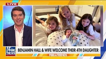 Benjamin Hall and wife welcome fourth daughter