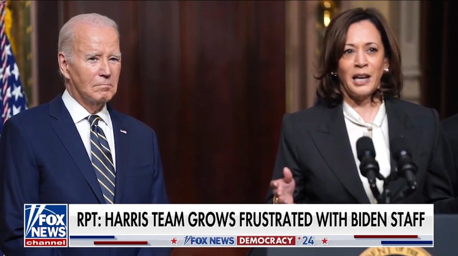 Tensions reportedly rising between Biden, Harris camps