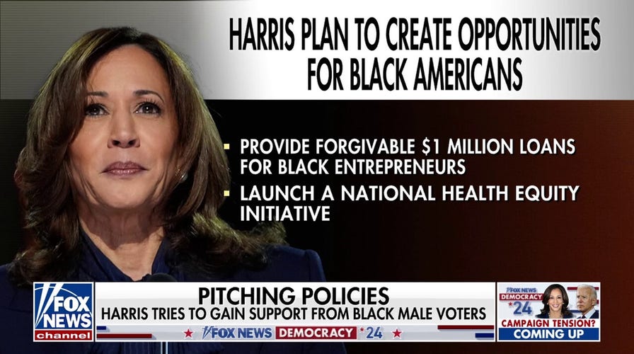 Kamala Harris attempts to gain more support from Black male voters