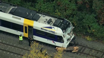 NJ Transit train operator killed, nearly two dozen injured after light rail train strikes fallen tree