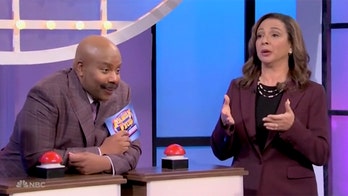 'SNL' takes aim at Kamala Harris' 'middle-class family' response during 'Family Feud' skit