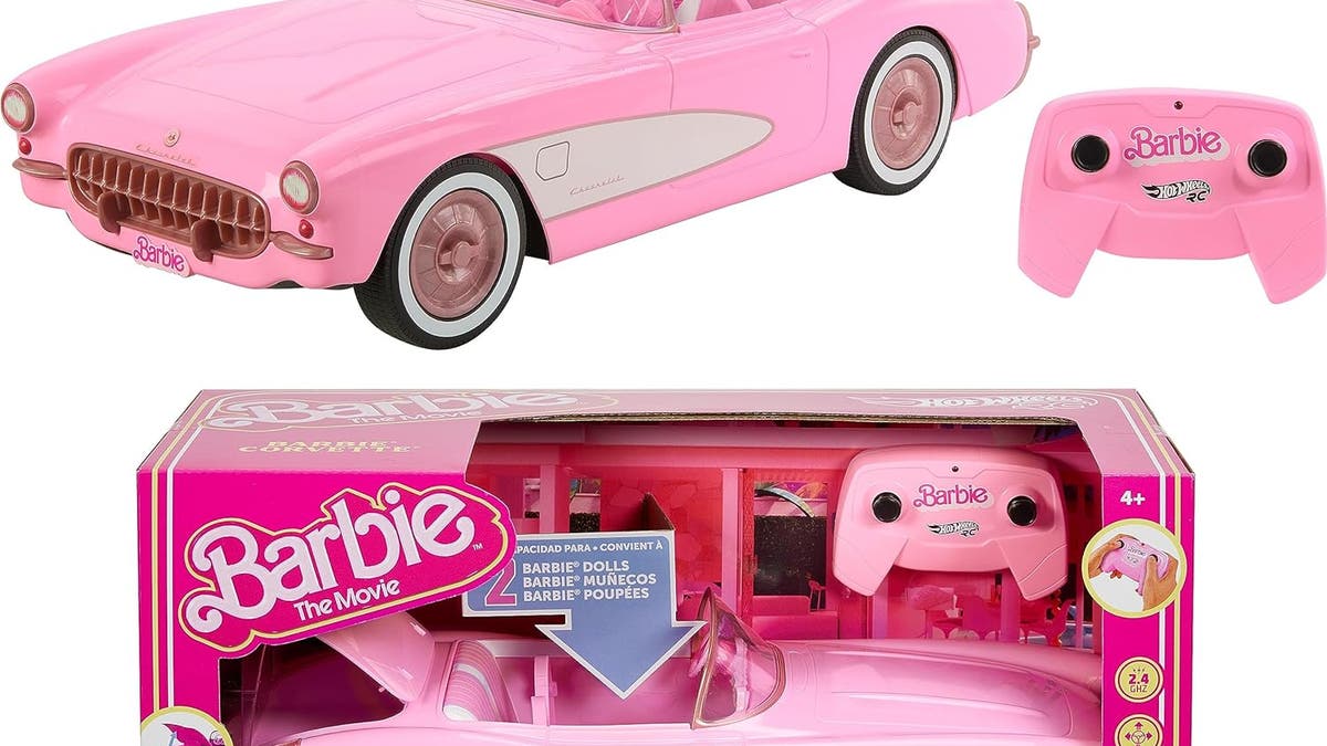 Barbie fans will love this remote-controlled Corvette.